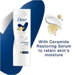 z (3) 400 ml Dove Body Love Essential Care Body Lotion for Dry Skin dlds